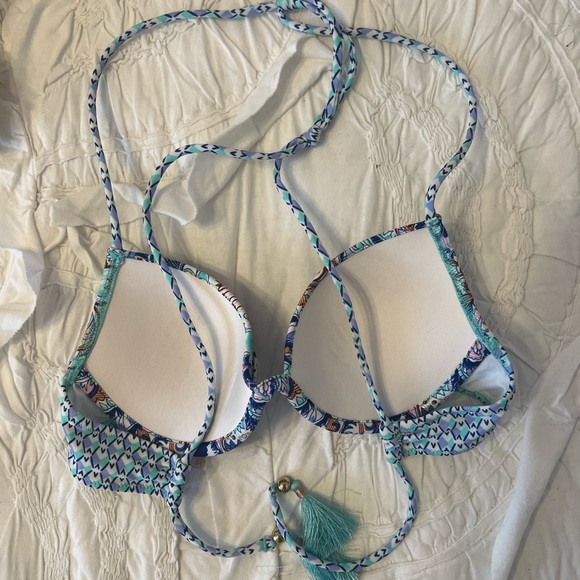 Victoria’s Secret Paisley Bikini Top 32B - Picture 5 of 8